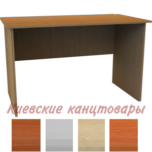 Стол прямой</br>СП 120</br>1200 х 650 х 740 мм</br>выбор цветов