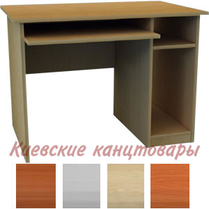 Стол компьютерный</br>КС/1R правый</br>1000 х 650 х 740 мм</br>выбор цветов