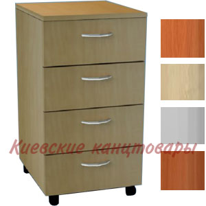 Тумба мобильная</br>ТМ710</br>400 х 460 х 710 мм</br>выбор цветов