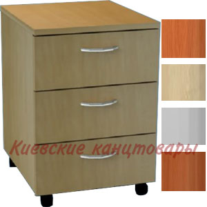 Тумба мобильная</br>ТМ580</br>400 х 460 х 580 мм</br>выбор цветов