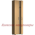 Шкаф гардеробный Ш-2/1</br>600 х 350 х 2155 мм выбор цветов