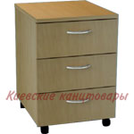 Тумба мобильная</br>ТМ580</br>400 х 460 х 580 мм</br>выбор цветов