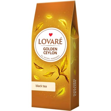 Чай чорнийLovareGolden Ceylon80 г