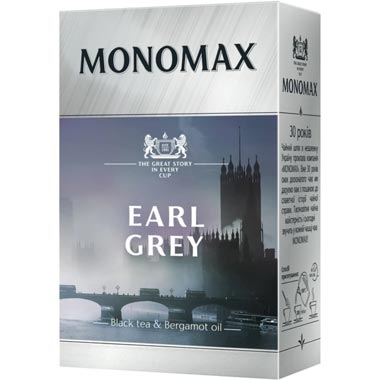 Чай чорнийз бергамотомМономахEarl Grey90 г