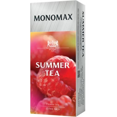 Чай чорнийта зеленийМономахSummer Tea25 пакетиків х 2 г