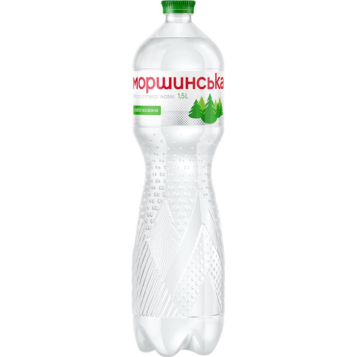 Вода мінеральнаМоршинськаслабогазована 1,5 л