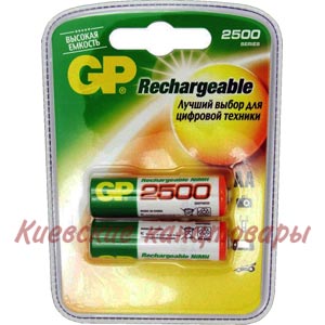 АккумуляторGP NI-MH R62500 mAh АА
