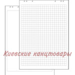 Блок бумагидля флип-чартаAxentклетка на 10 листов