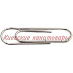 Скрепки 50 мм никелированные 100 шт