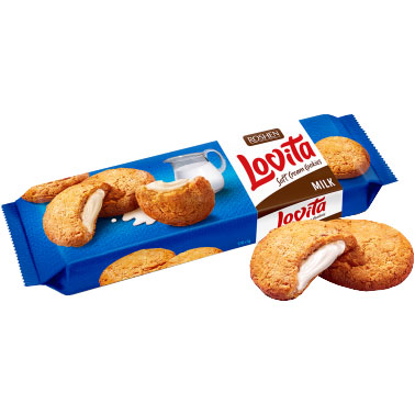 Печиво LovitaSoft Cream Milk127 г