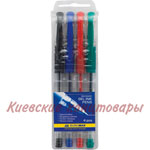  Набір з 4-х гелевих ручок BASIC SET пласт. корпус4 кольори чорнила