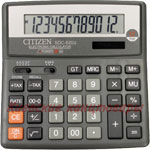 Калькулятор настольный Citizen 12-разр 156х156х31 средний