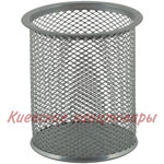 ПодставкаBuromax 6202-24круглая</br>метал серебро
