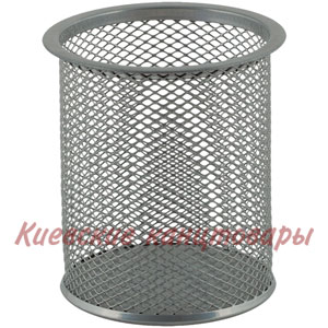 ПодставкаBuromax 6202-24круглая</br>метал серебро