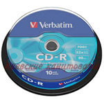 Диск CD-R Verbatim 700Mb 52x box 10pcs