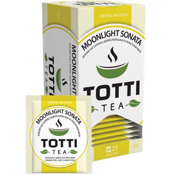 Чай трав’яний TOTTI TeaМісячна Соната25 пакетиків х 1,5 г