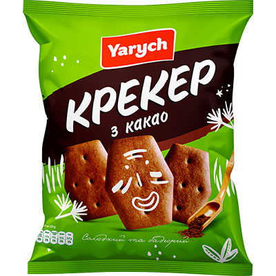 КрекерYarychз какао180 г