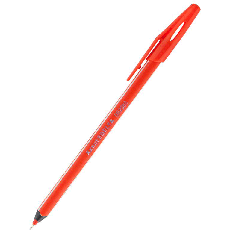 Ручка масляна  DB 20600,7 ммчервона