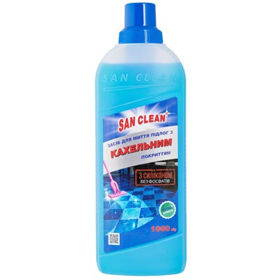 Миючий засібСан Кліндля кахельної підлоги 1 л