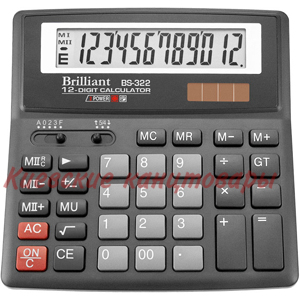 Калькулятор12-разр.BS-322средний