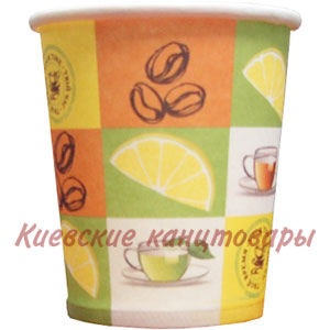 Стакан паперовий з малюнком110 мл50 шт