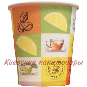 Стакан паперовий з малюнком175 мл50 шт