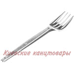 Виделка одноразовасклоподібна прозора16 см 100 штук