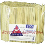 Мішалка для кави дерев'яна14 см 800 штук