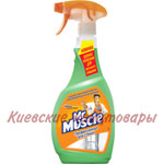 Засіб Mr Muscle </br>для скла та дзеркал</br>з розпилювачем </br> нашатирний спирт 500 мл
