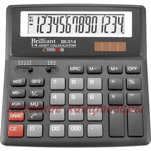 КалькуляторBrilliantBS-31414-разрядный