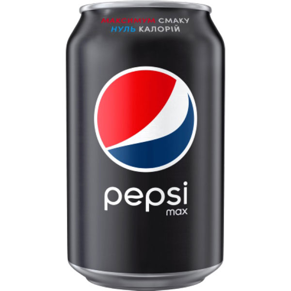 Напій газований</br>Pepsi black</br>жерстяна банка</br>330 мл